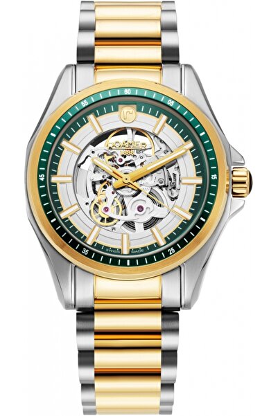 Roamer Ceas bărbătesc 220984 48 75 20, verde clasic schelet