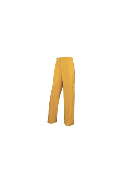 Delta Plus Pantaloni de ploaie din poliester, acoperiți în exterior cu poliur...
