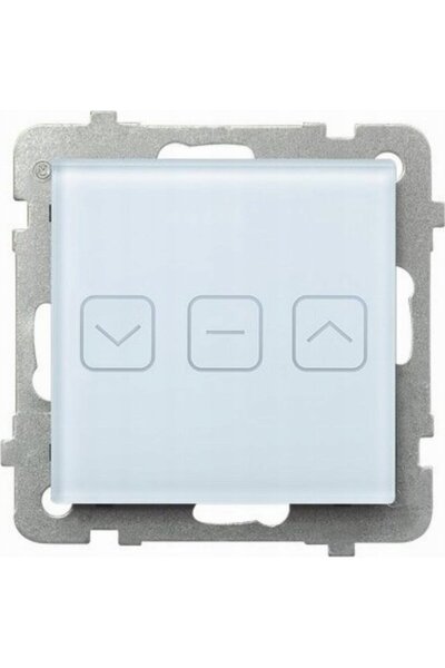 OSPEL SONATA TOUCH Conector tactil cu iluminare din spate STICLĂ ALBĂ ŁPD-7RS...