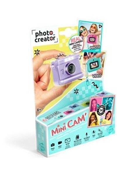 Canal Toys Cameră digitală mini Canaltoys - Vintage (mov)