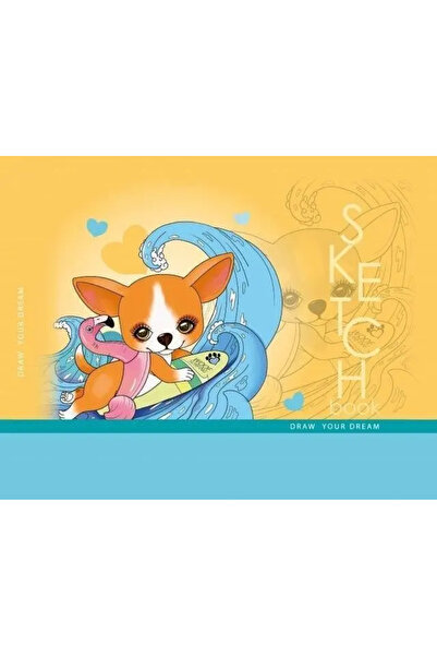 Fresh Company Caiet de schițe 148x105/96K 100g TW Surfing FRESH