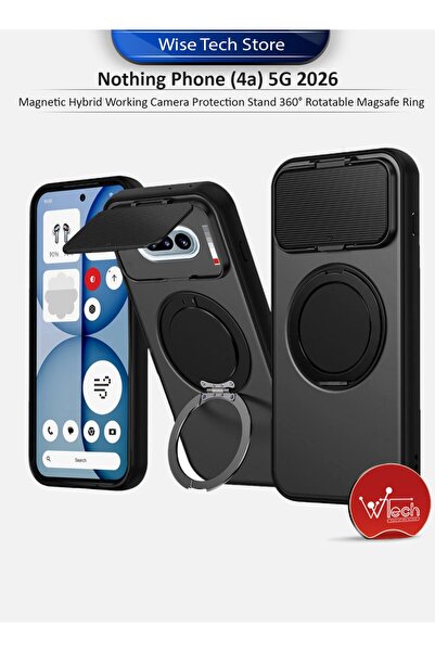 Wtech Nothing Phone (4a) 5G 2026 Magnetic Hybrid Working Camera Protection St...