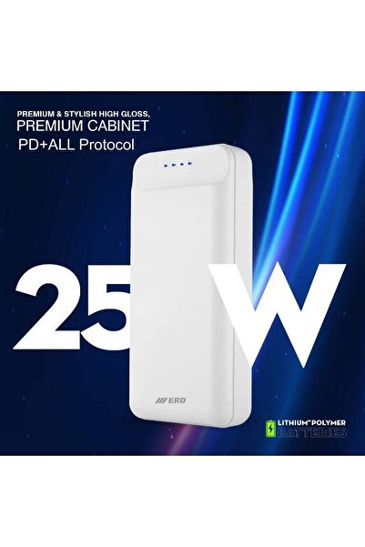 ERD Premium Fast Charging 20000 mAh Power Bank - 25W Portable Charger with 1 ...
