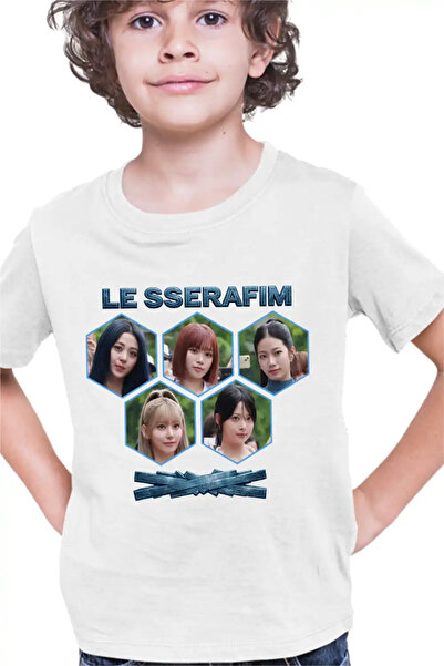 OEM Тениска Le Sserafim K-pop мърч Сакура Серафим
