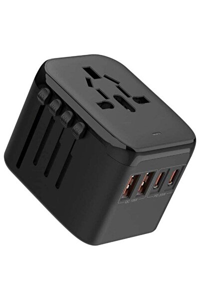maxguard Universal Travel Adapter with USB Ports | International Plug Adapter...
