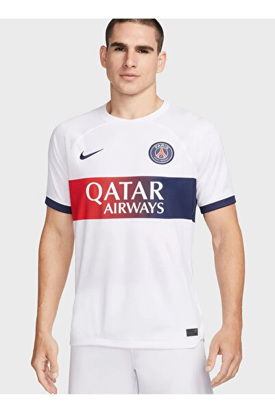 Nike Paris Saint-Germain Men's White Football T-Shirt Sprint Sport