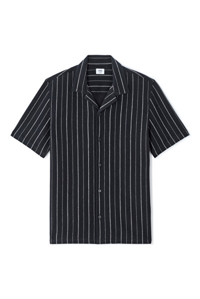 CELIO Cămașă Nastripe7 cu mânecă scurtă