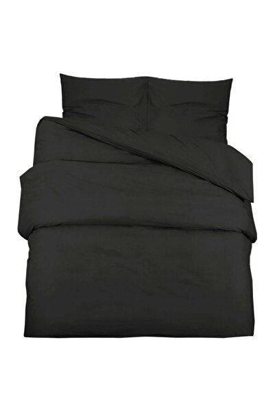 vidaxl Set husă de pilotă, negru, 155 x 220 cm, microfibră