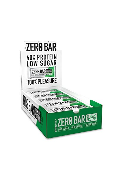BiotechUSA BioTech Usa Zero Bar (20 X 50 γρ) Σοκολάτα Φουντούκι