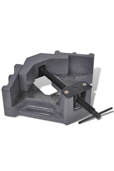 vidaxl Menghină de colț pentru mașina de găurit, operare manuală, 115 mm