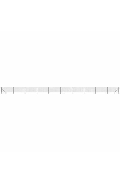 vidaxl Gard din plasă de sârmă, antracit, 0.8 x 25 m, oțel zincat