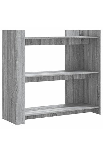vidaxl Măsuță consolă, gri sonoma, 100x35x90 cm, lemn prelucrat