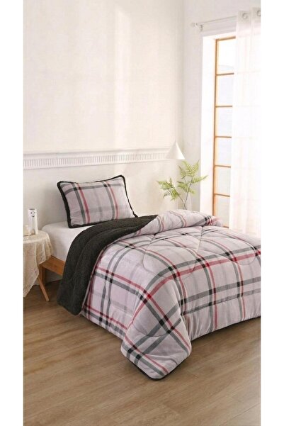 Bikaya Home Osotto Single Patterned Comforter Quilt Set |   180X230 cm |   So...