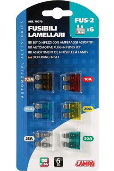 Lampa FUS-2 Σετ Ασφαλειών Αυτοκινήτου Τύπου Plug-In