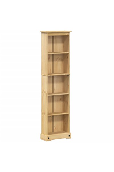 vidaxl Bibliotecă „Corona”, 46x20x170 cm, lemn masiv de pin