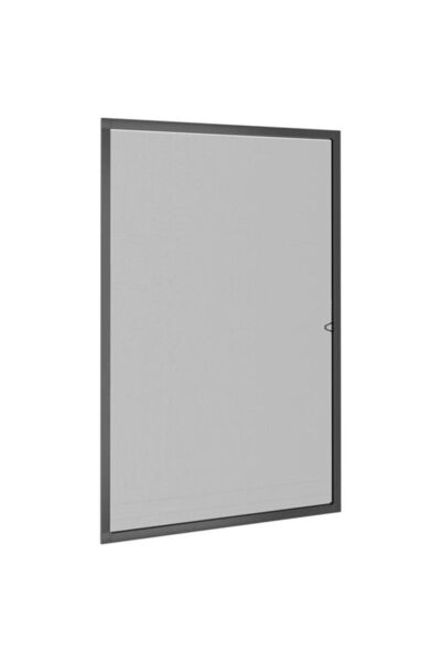 vidaxl Plasă de insecte pentru ferestre, antracit, 90 x 120 cm
