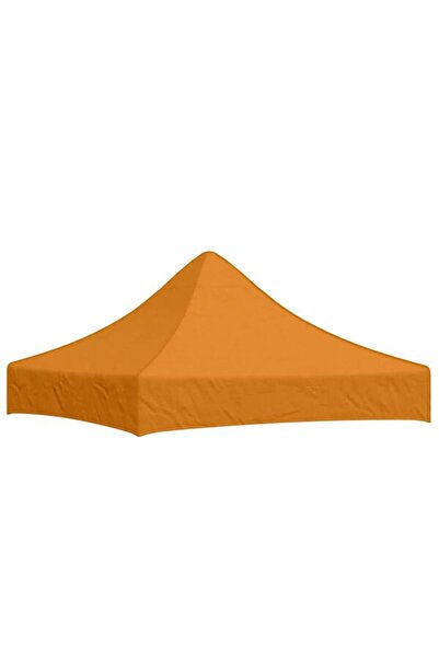 vidaxl Acoperiș cort de petrecere portocaliu 2 x 2 m, 270 g/m²