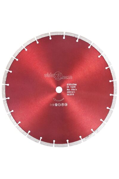 vidaxl Disc diamantat, oțel, 350 mm