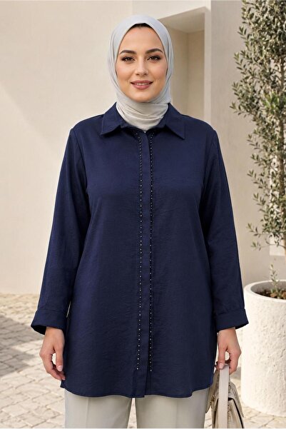 Alvina Linen Look Tunic 20792