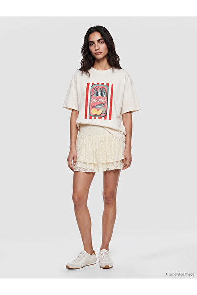 LC Waikiki Beli Corded Layered Ruched Mini Skirt for Style Enthusiasts from U...