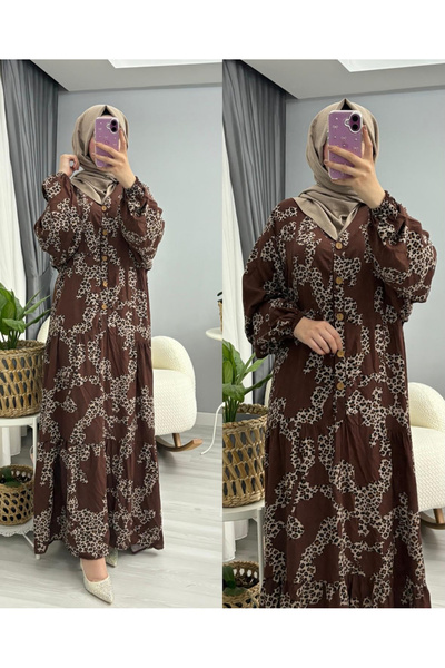 suphan tekstil Alaçati Viscose Dress