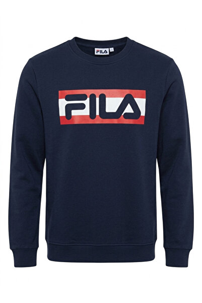 FILA Men's Adlai Long Sleeve Crew Sweatshirt