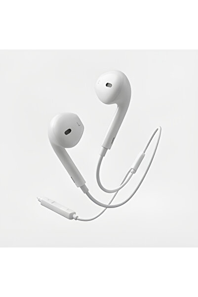 sodinos USB-C Wired Earphones with Microphone Hi-Fi Stereo Sound Noise Isolation Earbuds for Smartphones Tablets and Laptops White