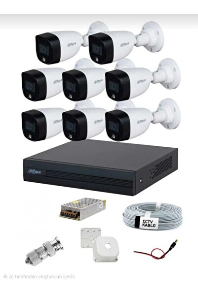 DAHUA 8'Lİ GÜVENLİK KAMERA SETİ