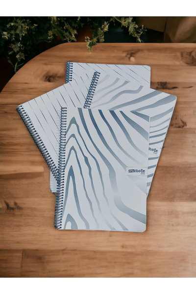 SEYFİKİRTASİYE 1Pcs A4 80 Sheets Checkered Wire-Bound Notebook White Color Pl...