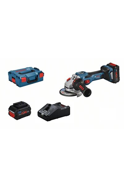 Bosch GWS 18V-15 SC 2x8 Ah Akülü Taşlama Makinesi 06019H6101