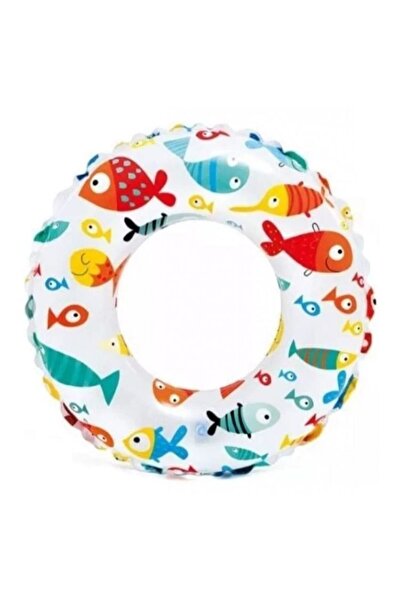 Generic Buddiez - Inflatable Swimming Ring - Fishes Print - 51 cm