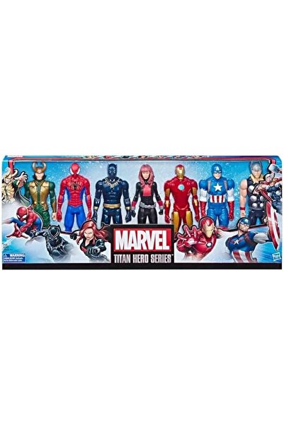 Hasbro مجموعة شخصيات مارفل تيتان أفنجرز هيروز E5178EP4 من هاسبرو، عبوة متعددة...