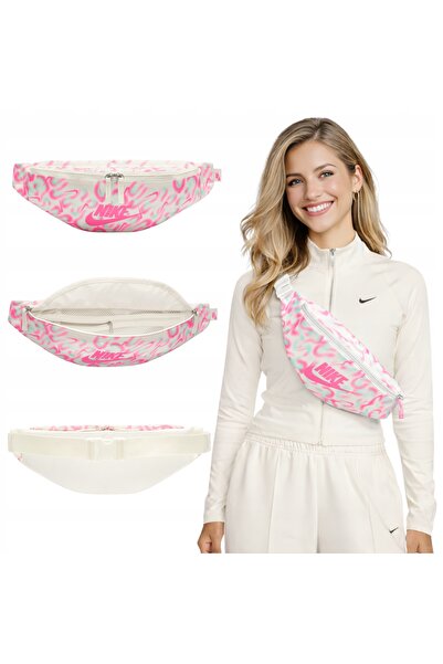 Nike Airbrush Heritage Waistpack 3 Litre Pembe Kadın Bel-Omuz Çantası