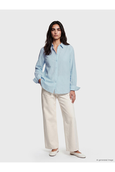 LC Waikiki Striped Women's Shirt