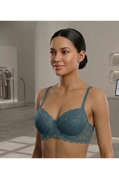 irem içgiyim Women's Padded Lace Bra
