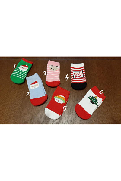 Superbaby Sosetele flausate pentru bebelusi - Christmas (pret 1 buc, modele d...