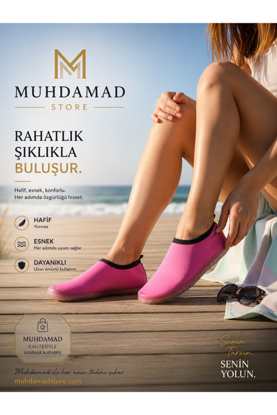 MUHDAMAD Sea and Surf Shoes Quick Drying Non-Slip Sole