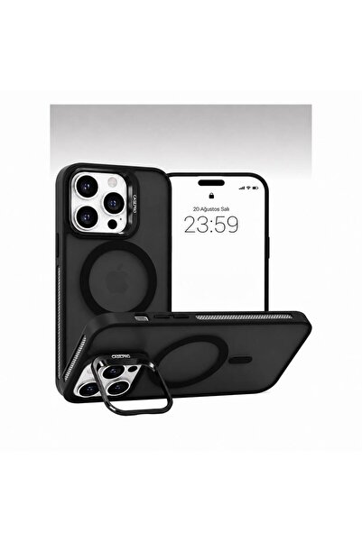 OLEA AKSESUAR iPhone 12 Pro Max Uyumlu Magsafeli Lens Koruma Hediyeli Kılıf +...