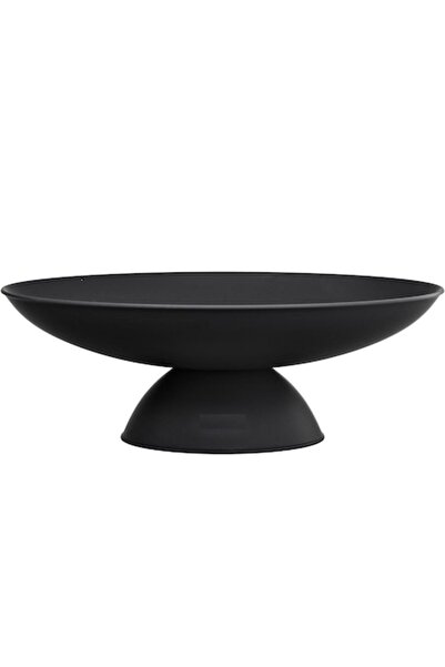 OEM Focar pentru terasă, camping, din fontă, diametru 760 mm, negru, înălțime...
