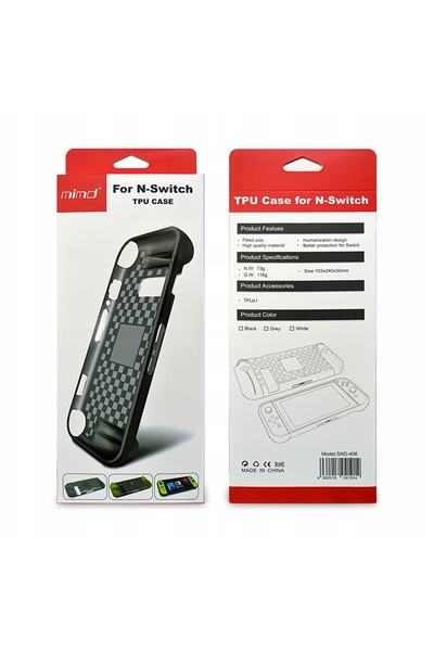 Mimd Nintendo Switch Oled Silicone Case Black