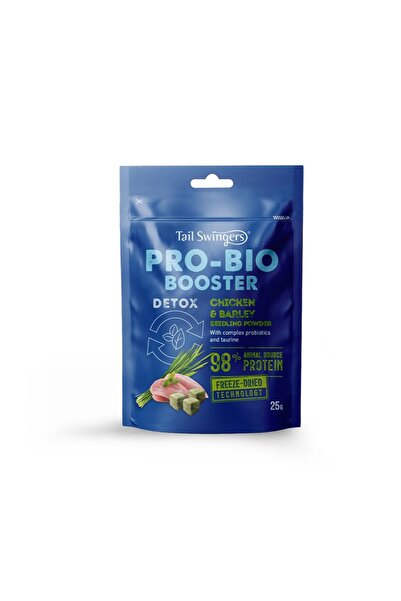 Tail Swingers Freeze Pro-Bio Booster Λιχουδιές με Κοτόπουλο & Κριθάρι 25gr