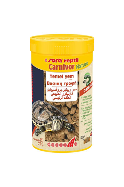 SERA Reptil Professional Carnivor Τροφή για Σαρκοφάγα Ερπετά 250ml