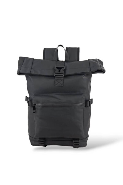 MCan Αδιάβροχο Σακίδιο Πλάτης Rolltop 30x16x44 M-93. Μαύρο 21lt