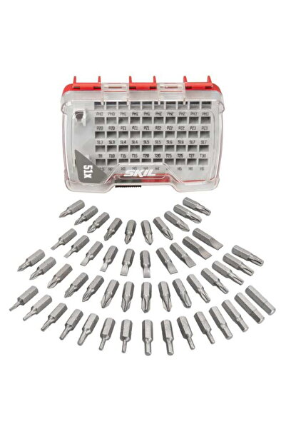 SKIL Red SKIL 2610S00916 51-piece screwdriver Top Bottom Set