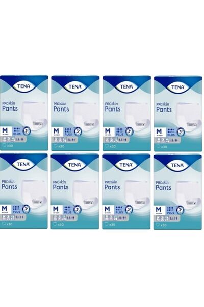 Tena Pants Tena Proskin Super Absorbent Panties, Medium (m), 5.5 Drops, 240 P...