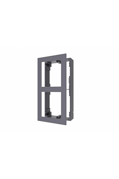 Hikvision DS-KD-ACW2 Panou frontal interfon video cu 2 module, din aluminiu, ...