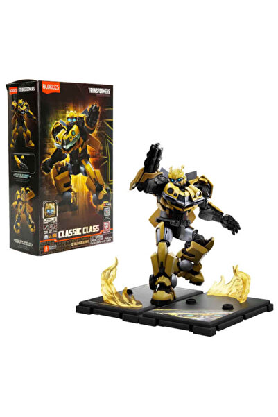 BLOKEES Isikli Transformers Classic Class Bumblebee Figur Yapim Seti 79 Parca
