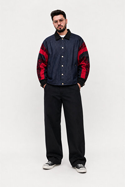 LES BENJAMINS Oversize Denim Ceket ( Geniş Kesimdir )