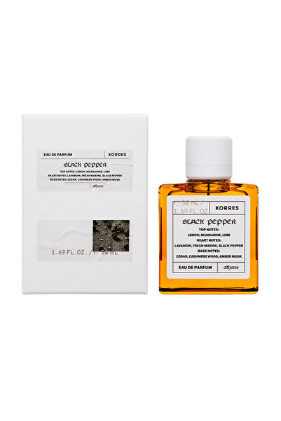 korres Μαύρο Πιπέρι Ω ντε Παρφούμ για Άνδρες 50ml