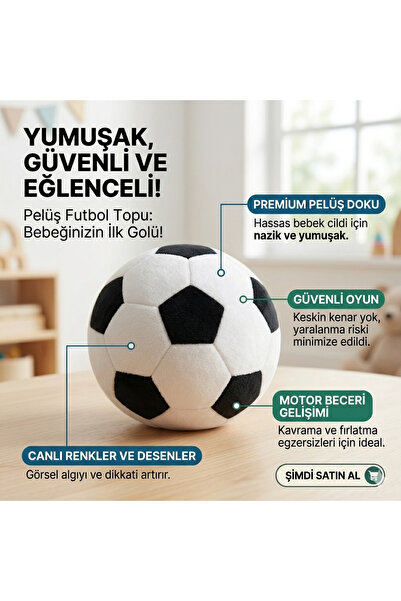 İyem Peluş Futbol Topu